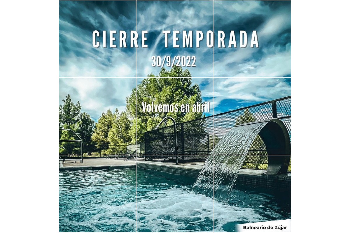 Cierre de temporada Balneario de Zujar